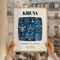 Kiruna, Sweden – Wanderlust-Inspired Poster