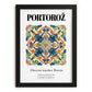 Portorož, Slovenia – Global Wall Art, in sleek black frame