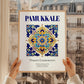 Pamukkale, Turkey – Illustrated Travel Poster