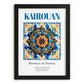 Kairouan, Tunisia – Travel Print, in sleek black frame