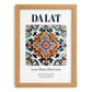 Da Lat, Vietnam – Country Culture Poster, set in oak frame