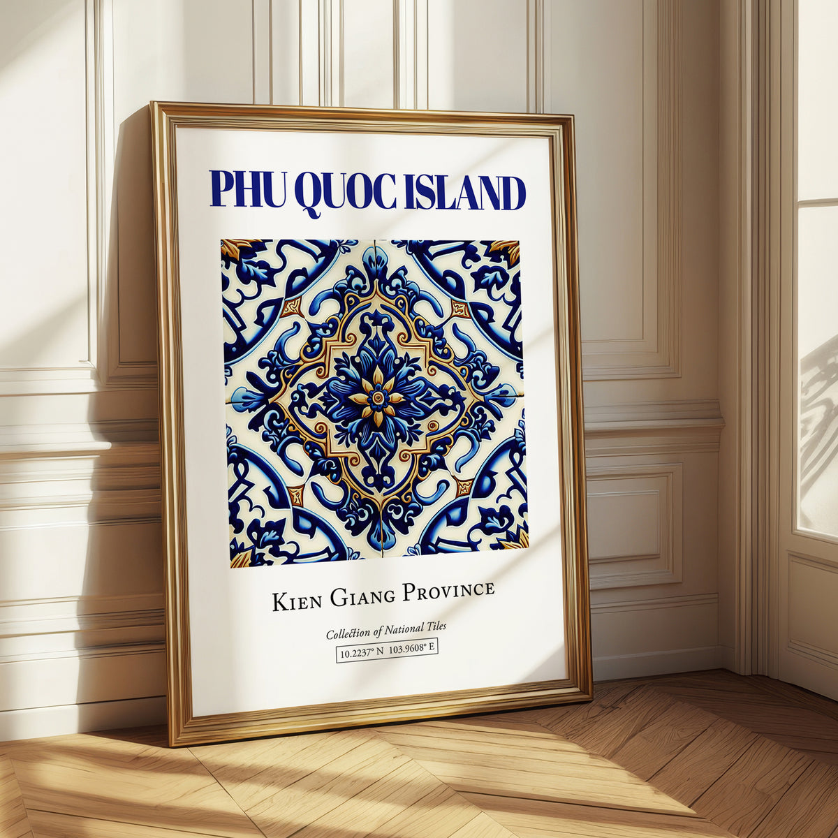 Phu Quoc Island, Vietnam – Cultural Heritage Wall Art, styled in a charming Paris street view