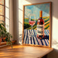 Rosado de Cigales – Spanish Rose Wine, Vinoteca Poster, clean layout with no caption
