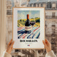 Roussillon – French Red Wine, Enoteca Wall Art, styled in a charming Paris street view