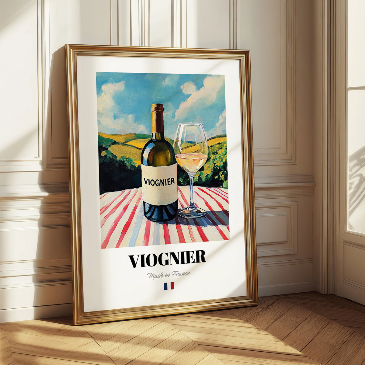 Viognier – French White Wine, Vinoteca Wall Art
