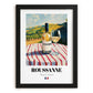 Roussanne – French White Wine, Enoteca Poster, in sleek black frame