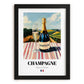 Champagne – French Sparkling Wine, Enoteca Still Life, in sleek black frame