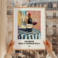 Amarone della Valpolicella – Italian Red Wine, Wine Bar Print, styled in a charming Paris street view