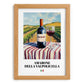 Amarone della Valpolicella – Italian Red Wine, Wine Bar Still Life, set in oak frame