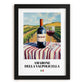 Amarone della Valpolicella – Italian Red Wine, Wine Bar Still Life, in sleek black frame