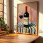 Morellino di Scansano – Italian Red Wine, Tasting Room Wall Art, clean layout with no caption