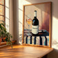 Vermentino – Italian White Wine, Vinoteca Poster, clean layout with no caption