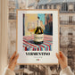 Vermentino – Italian White Wine, Vinoteca Print, styled in a charming Paris street view
