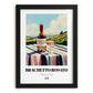 Brachetto Rosato – Italian Rose Wine, Vinoteca Still Life, in sleek black frame